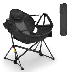 【2026 Updated】Ainfox Swing Chair, Outdoor and Indoor Chair, Max 450 lbs Capacity hammock life Adjustable Recline, Portable