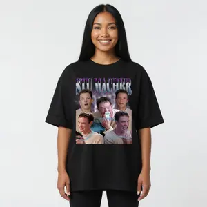 Stu Macher T-Shirt Scream Horror Movie Fan Tee Graphic Shirt
