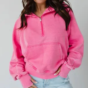 Cassie Crop Hood Sweatshirt