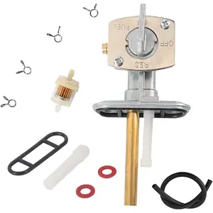 Fuel Valve Shut Off Petcock Tank Switch Fits For TTR 90 125 225 230 250 Bear Tracker Big Bear Bruin Raptor Fits For Suzuki DRZ 400 FZR 600 LT 80