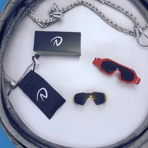 NIAK LENSES - RUBY RED - Red Frame, 3 Lens Options