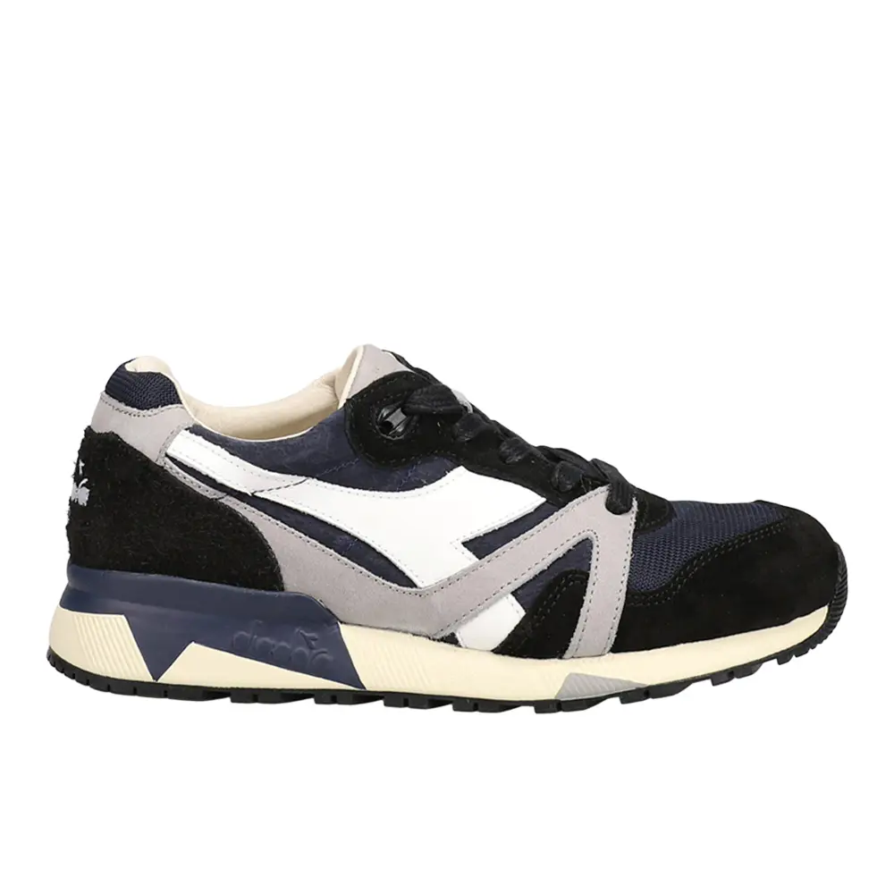 diadora Mens N9000 Italia Lace Up Sneakers Shoes Casual - Black, Blue