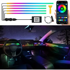 Interior  LED Strip Light with  APP, RGB Dreamcolor 5 in 1 Ambient Lighting Kits, 16 Million Colors Sound  Function  Neon Lights, Sync to  (dreamcolor 5 in 1)