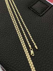 14K Gold Chain Necklace Womens Mens Jewelry Acessories