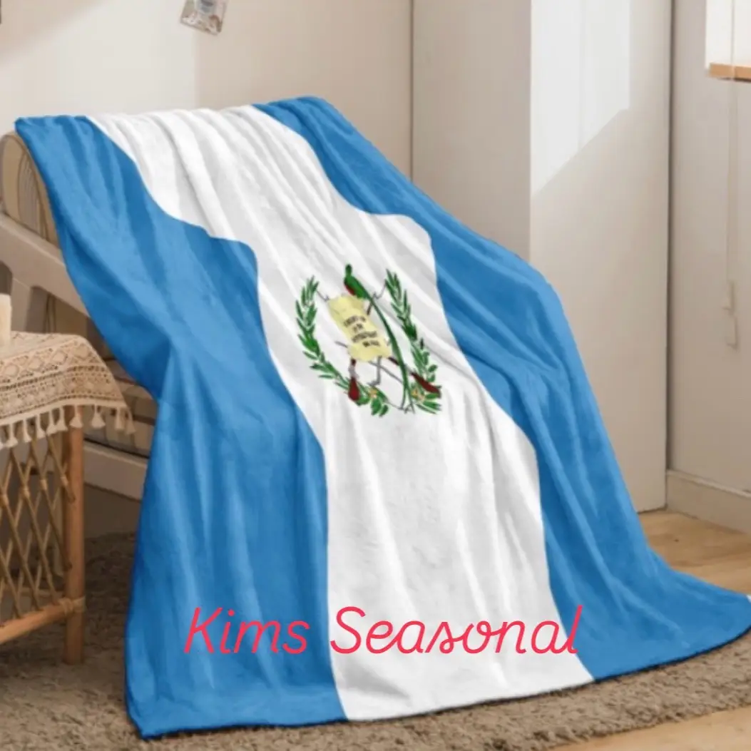 Guatemala micro plush throw size 51 x 63 inches Lightweight Flannel