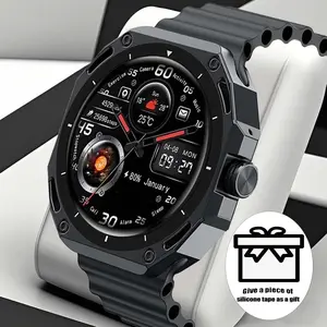 Business 1.52 Inch Smart Watch, HD Display, Health Tracker, Sport Mode, Sports Tracking Smartwatch, Notifications, Voice Control, BT-compatible, Smartwatch for Fitness, Smart Watch for Android, Smart Watch for Android Phones