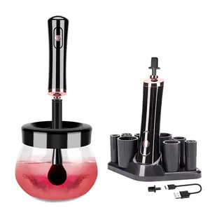 Premium Makeup Brush Cleaner Dryer Electric Brush Cleaner - Effective Cleaning Solution for Makeup Brushes and Other Cleaning Equipment Cleansing Cosmetic
