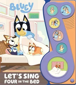 Bluey: Let's Sing Four in the Bed Sound Book [With Battery] -- Pi Kids, Mixed Media Product