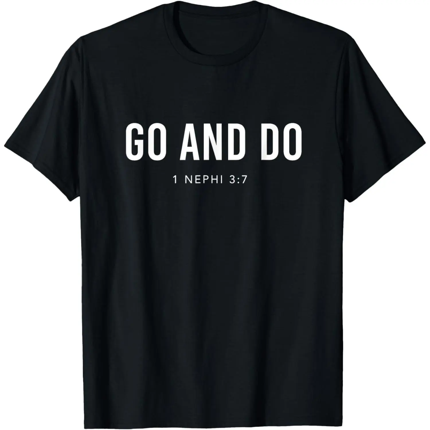 Women's Basic Casual Short-Sleeve Cotton Print LDS Mormon Missionary Elder Sister T-Shirt, Made in USA, Shortsleeve, Round Neck, Simple, Soft, Straight, Comfortable, Top, Everyday