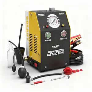 SOLARY SD302 Smoke Leak Tester for EVAP & Vacuum – Heavy-Duty 12V Tool for Car & Truck Repair (No Smoke Oil)