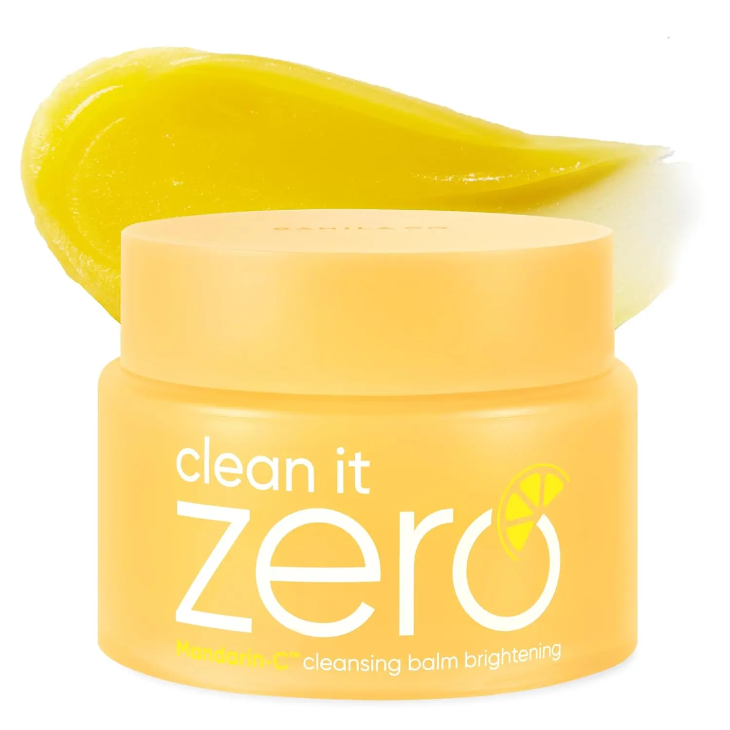 BANILA CO Clean It Zero Brightening Cleansing Balm 100ML (3.38 fl oz) | For Dull, Uneven Skin | Glow-Boosting Cleanse, Gentle Hydrating Makeup Remover | Vegan, Hypoallergenic, Mandarin C & Vitamin C | Pamper Spa Gift for Mom, Self-Care & At-Home Relaxatio