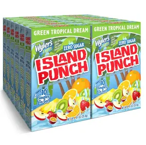Wyler's Light Island Punch, Green Tropical Dream, 10 CT (Pack - 12)