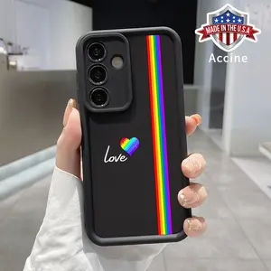 Case for Samsung S25 ultra plus S24 S23 S22 Ultra Plus Rainbow Advanced fashion gift Anti-Scratch Shockproof Soft Silicone Protective Cover Protector Screen Protector Protection Cellphone