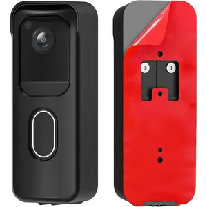 No Drill Door Mount for Blink Video Doorbell (2025 2nd Gen), Adhesive Mounting Bracket Accessories for Security System, Not for Blink Video Doorbell