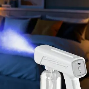 USB Rechargeable Handheld Electric Water Spray Bottle with Insect Repellent, Garment Steamer Function for Hair Styling, Plant Care & Home Cleaning