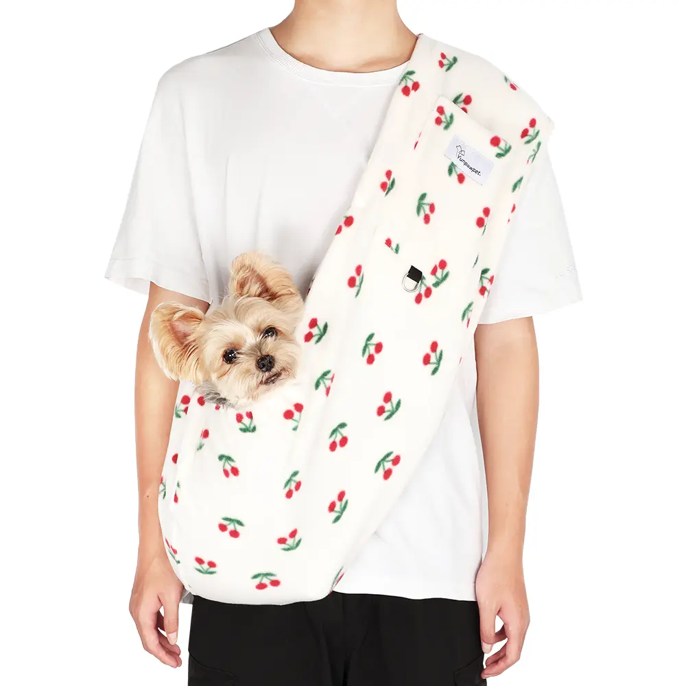 XL Hands Free Dog & Cat Sling Carrier,Portable Snap Hook Buckle Shoulder Bag For Small Medium Puppies And Tiny Household Pets Up To 15 Lbs,Ideal For Daily Shopping Walks And Travel Trips