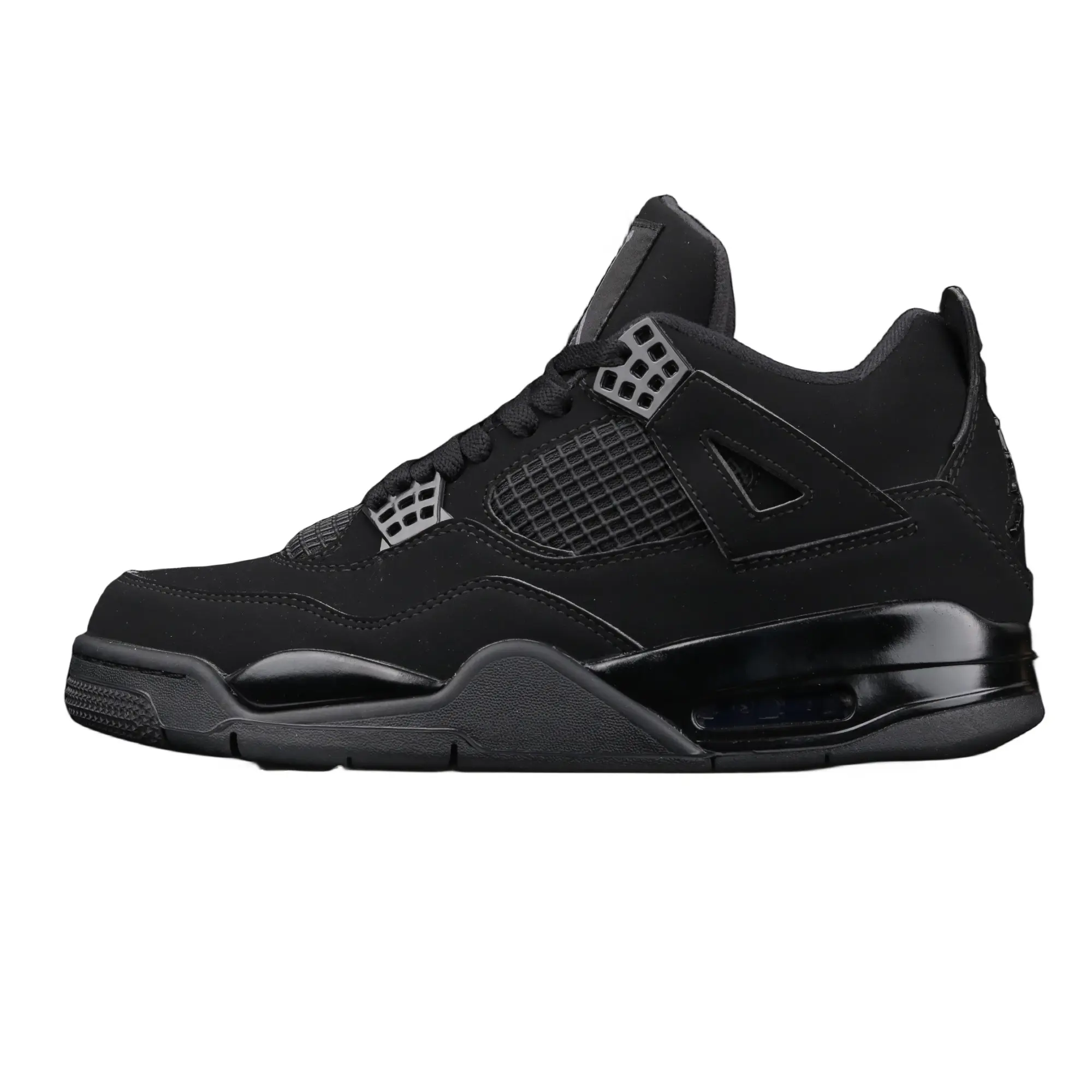 Brand New Jordan 4 Retro Black Cat Mid Top Basketball Sneakers Streetwear Casual Basketball Shoes