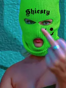 Halloween Beanie with 3-Hole Design, Fitted Kint Fabric, Warm Ski Mask for All Seasons, Perfect for Outdoor Sports & Gifts, Full Face Mask