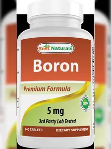 Best Naturals Boron Supplements 5 mg 240 Tablets