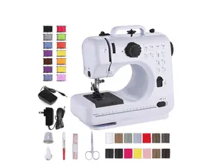 Sewing Machine for Beginner Multi-Functional Portable Machine with 12 Built-in Stitches