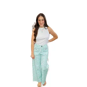 The Entro Erin Pants in Mint
