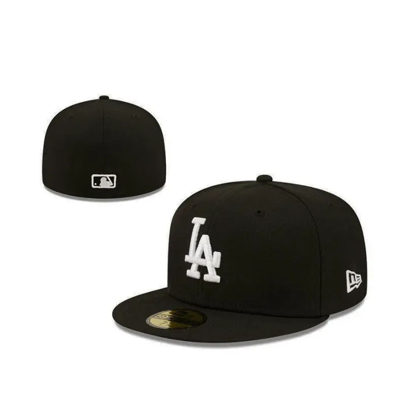 New Era 59FIFTY Los Angeles Dodgers Fitted Baseball Cap MLB Hat
