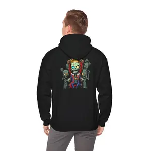 K!NG Zombie Hoodie for Men, Unisex Sweater Jacket - Menswear, Sweaters