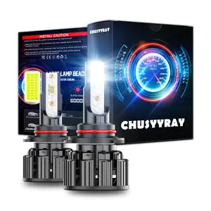 2PCS 9005 LED Headlight Super Bright Bulbs Kit White High/Low Beam HB3 2PCS 9005 LED Headlight Super Bright Bulbs Kit White High/Low Beam HB3