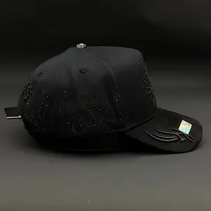 C Hats “N Y Flames Crystals”