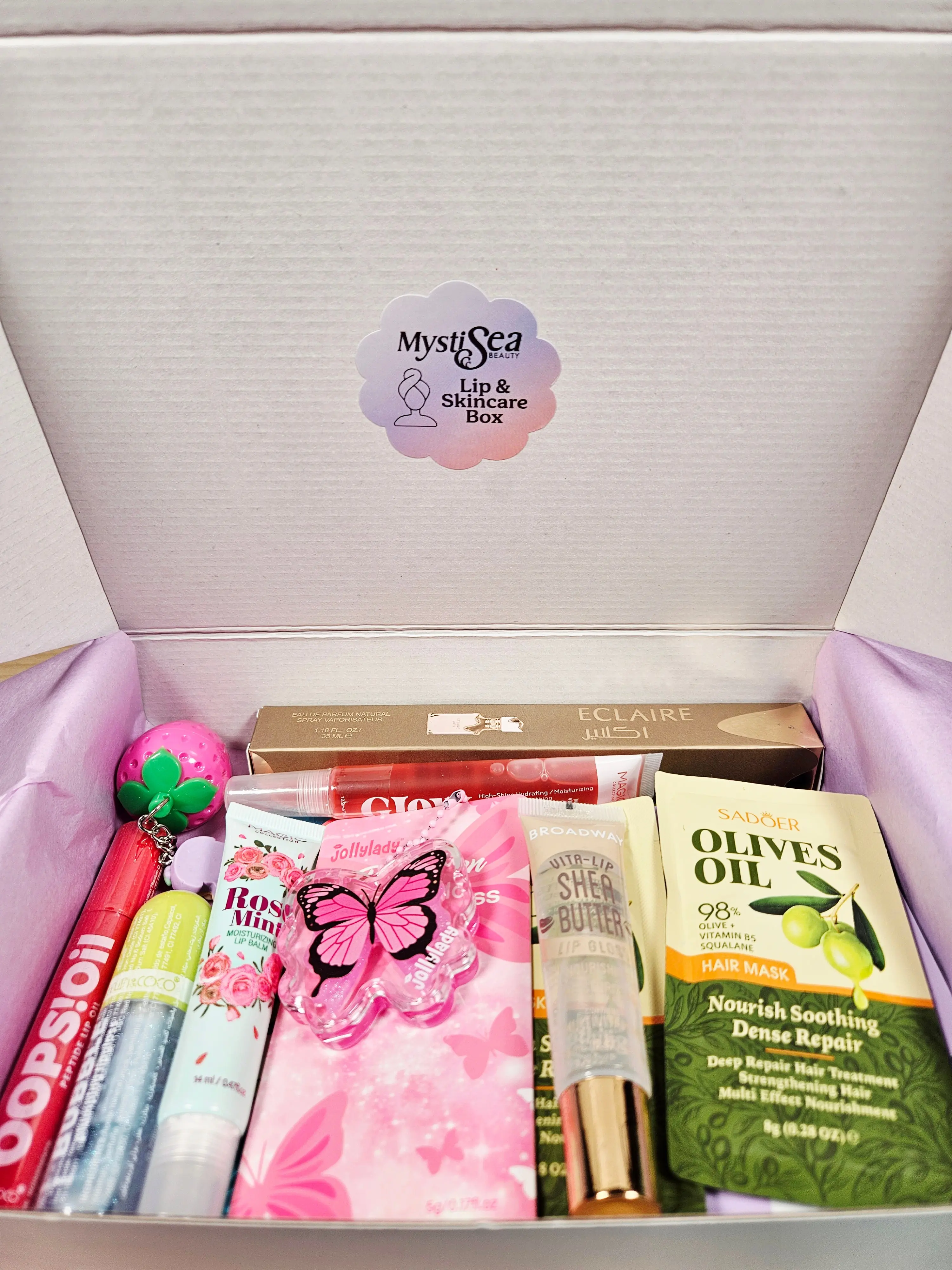 MystiSea Beauty Lip & Skincare Box