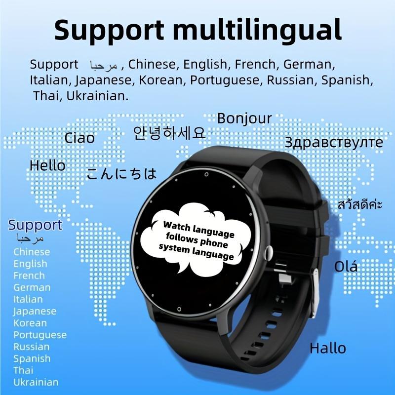 Brand new large-screen smart watch, supports Android/Apple systems, supports high-definition voice calls, equipped with various sports modes, suitable for exercise, outdoor activities, sleep monitoring, and daily wear.