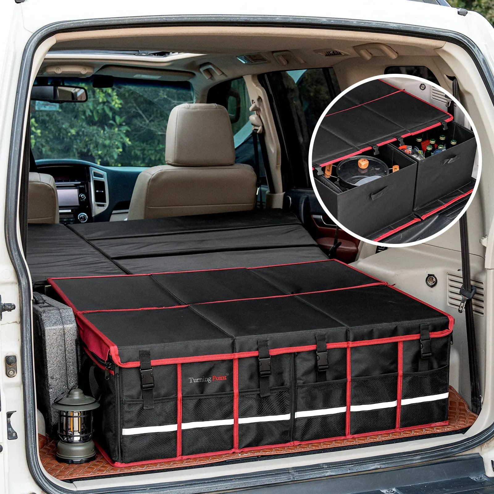 Roamlen Stowbed Set for Two Person Car Bed with Storage Box