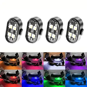 Colorful Aircraft Light  High-Brightness Flashing LED Light  Outdoor Cycling Warning Light  Color-Changing Neon Light  Type-C Rechargeable  Remote Control for Light Switching  Multiple Light Effects  Suitable for Drones/Bicycles/Motorcycles/Cars/Outdoor S