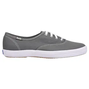 Keds Womens Champion Originals Lace Up Sneakers Shoes Casual - Grey