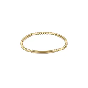 enewton • Bliss Bar Gold 3mm Bead Bracelet