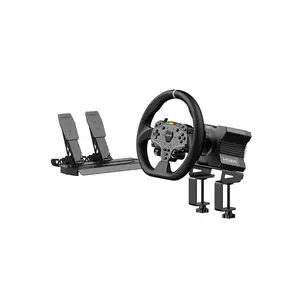 MOZA Racing R5 DD Simulator Wheel Bundle -Wheel + Pedals Bundle - High Performance Direct Drive Set