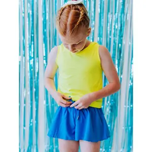 Athletic Tank Top - Neon Yellow