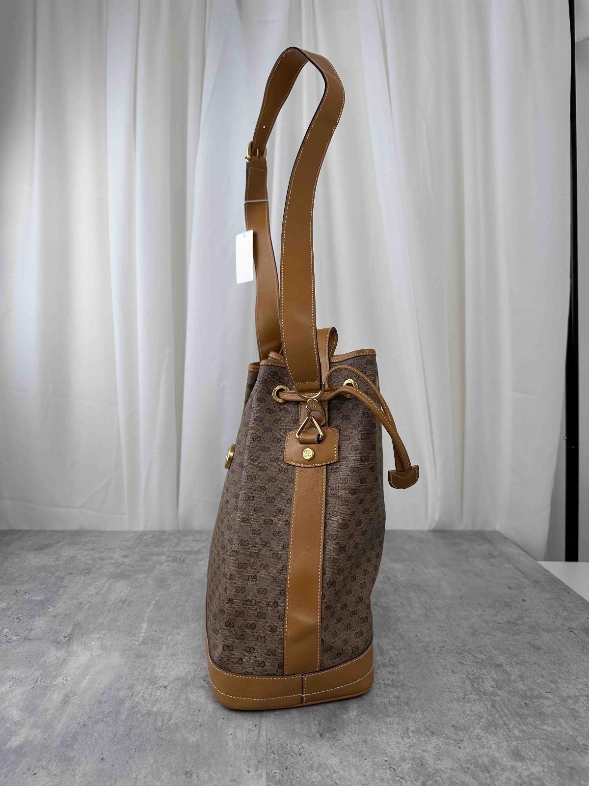 Pre-owned GUCCI As Shown Shoulder Bags GG Plus Shoulder Bag, PVC Leather MR03042026A674