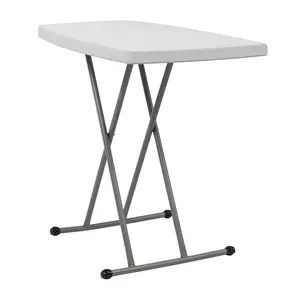 Outvita (29.92 X 19.69 x 27.76)" Liftable Garden Plastic Table White Summervibes