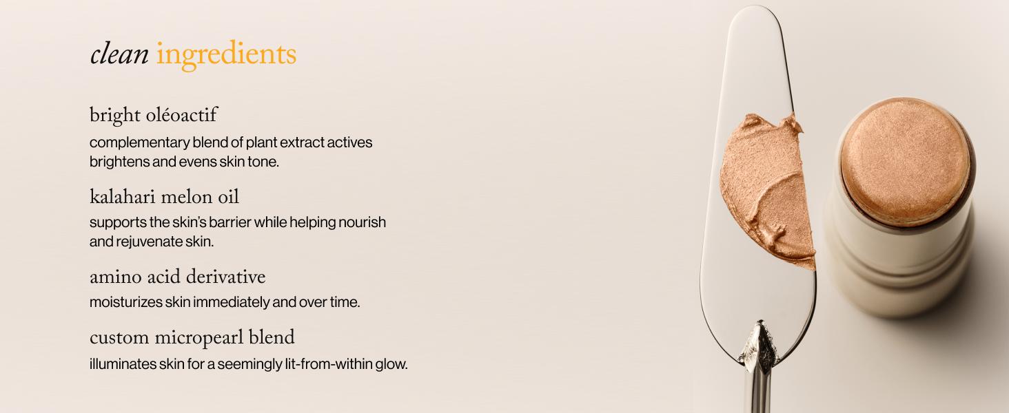 Glow Skin Highlighter Stick by goop beauty for cheeks, eyes, and overall glow