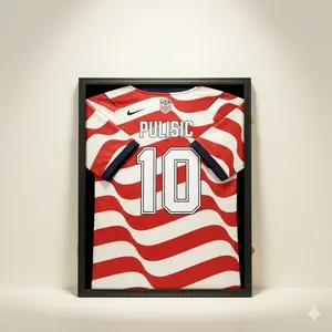 Jersey Frame Display Case with 98% UV Protection for Football, Baseball, Basketball, Hockey, Soccer, Uniform & T-Shirt