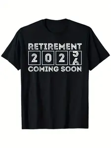 Funny T-shirt with retirement coming in 2026