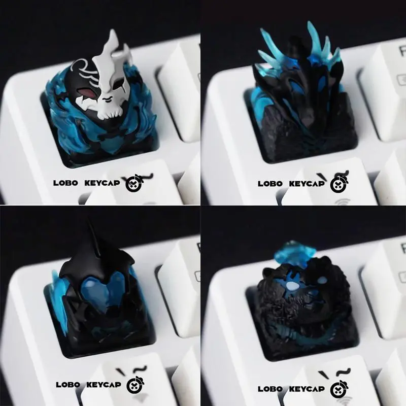 Solo Leveling Shadow Series Resin Esc Replacement Keycap - Shadow Company Special, Character Art, Transmission Keycap Design, for Mechanical Gaming Keyboards (PC Gaming Accessory)