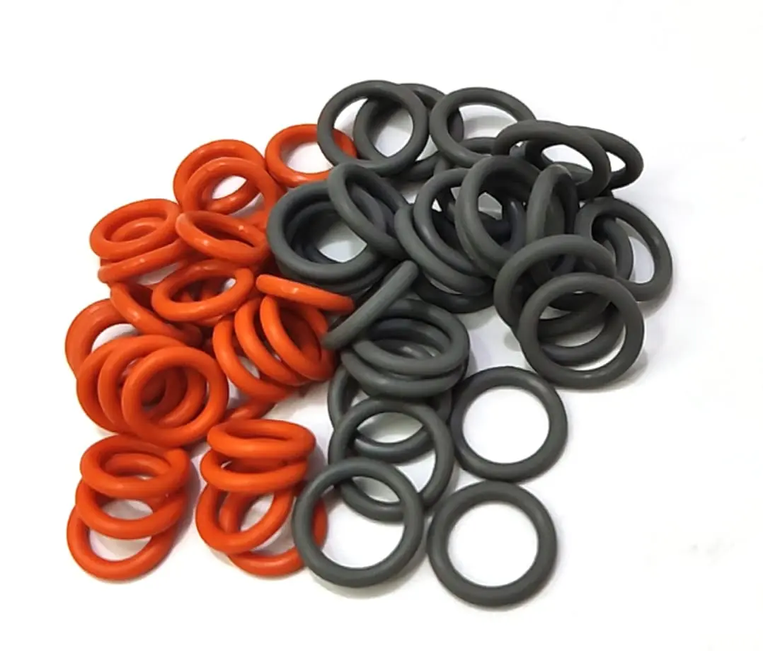 1/4" & 3/8"  Washer QD Colored O-Rings (1/4''&3/8''(25+25) 50 Pack Red+Grey,M22 Quick Connect Coupler