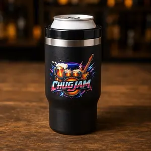 ChugJam 4-in-1 insulated can coozie