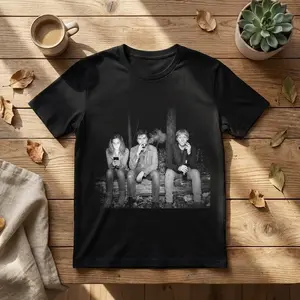 The Trio Smoking Shirt, Funny Wizard Tee, Wizard Meme T Shirt