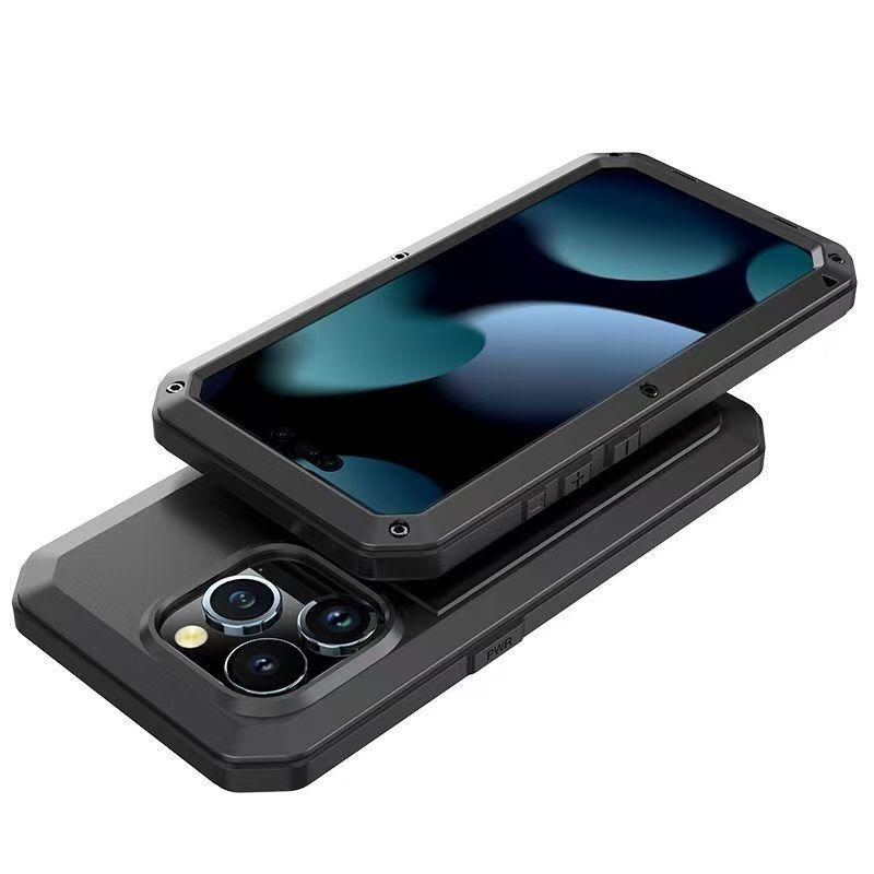 360° Full Body Protective iPhone Case, Waterproof Dustproof Shockproof Built-in Screen Protector, Magnetic Compatible Cover for iPhone 17/16/15/14/13/12/11/X Series