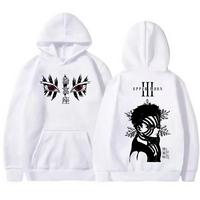 hooded sweatshirt-white