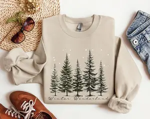 [New Collection For Christmas] Winter Wonderland, Winter Sweatshirt, Christmas Shirt For Women, Winter Gift, Family Winter Shirt, Winter Crew Shirt, Winter Lover Shirt