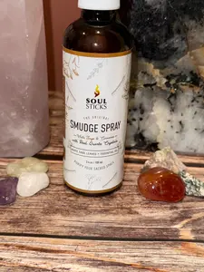 White Sage & Cinnamon Smudge Spray (3.4oz)